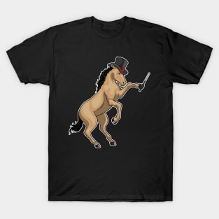 Horse Magician Magic wand T-Shirt